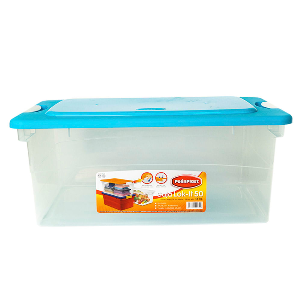 Caja De Almacenaje Con Ruedas Home Elegance 44 L (11 gl)