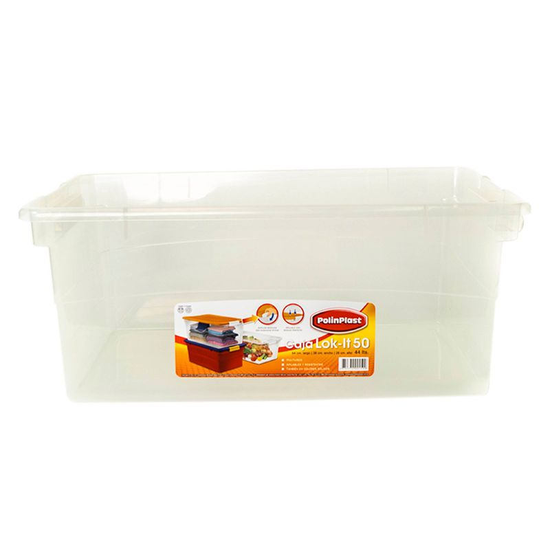 Caja De Almacenaje Con Ruedas Home Elegance 44 L (11 gl) - Titán Panamá