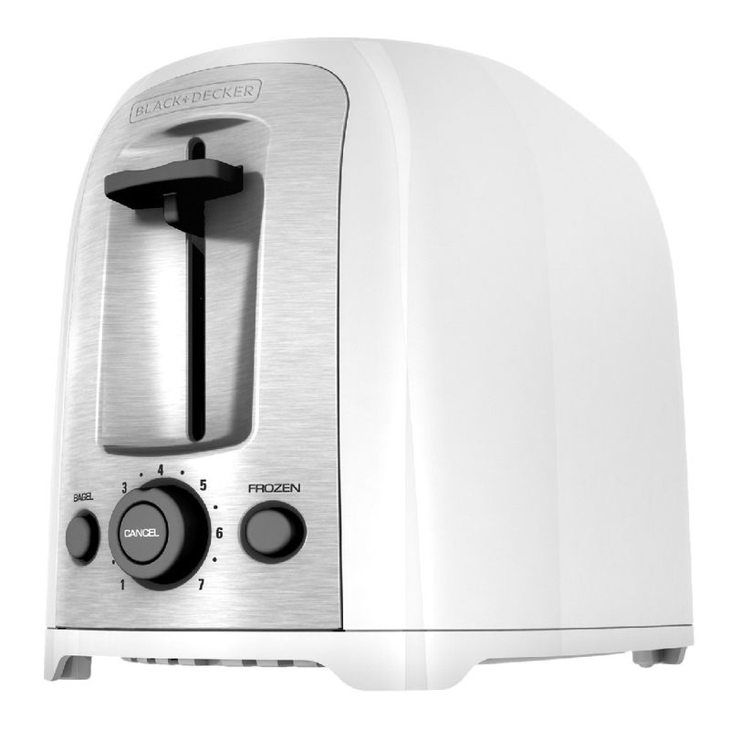 Tostadora Black & Decker Honeycomb TR1250W-LA 1250 W 2 rebanadas Blanco  Omni Curacao