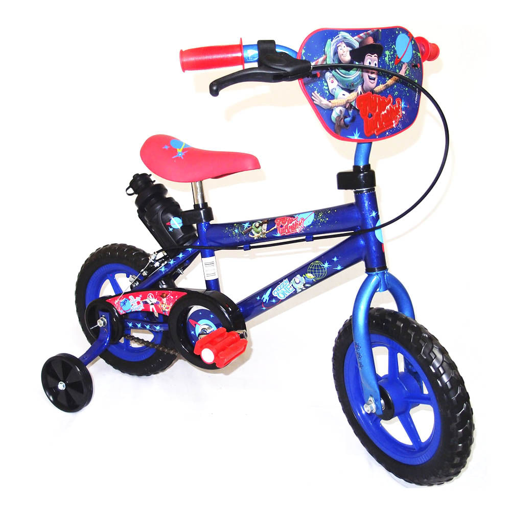 Bicicleta Niños 14'' Toy Story 4 Ruedines 4-6 Años - Mundo Consumible  Tienda Informática Juguetería Artes Graficas