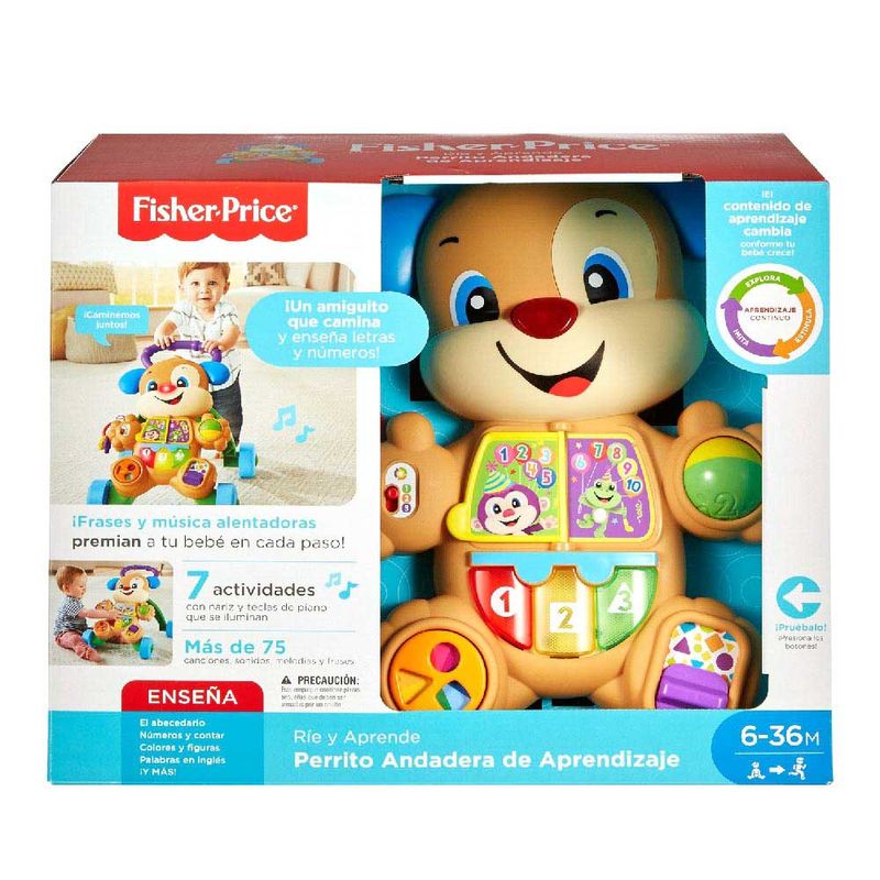 Perrito Caminador Fisher Price Rie y Aprende