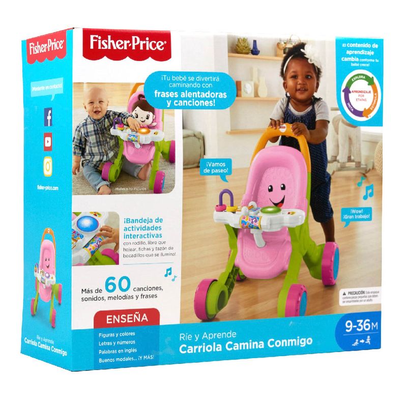 Caminador Camina Conmigo Fisher Price R e y Aprende
