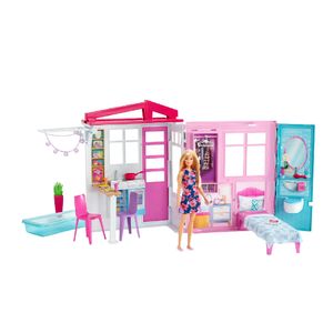 Muñeca Casa Barbie Con Alberca y Accesorios