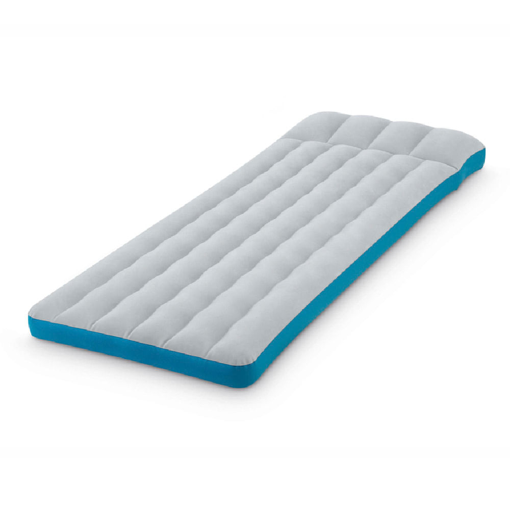 Colchón hinchable color gris Kit completo de cama inflable para