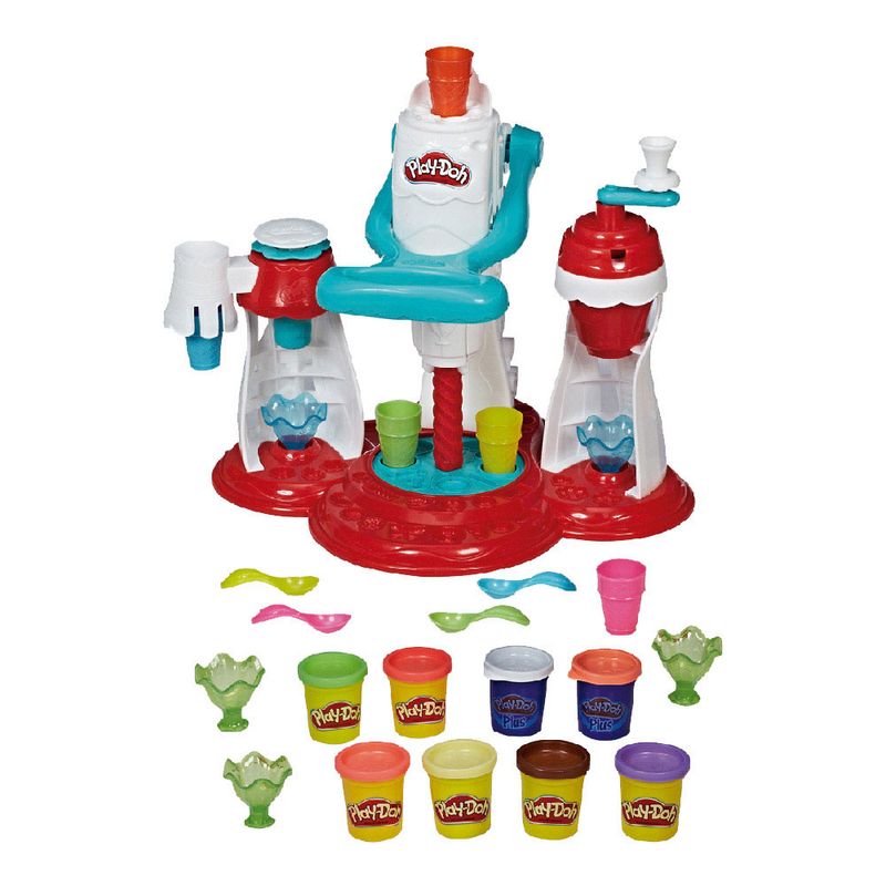 Play doh plastilina maquina cheap de helados