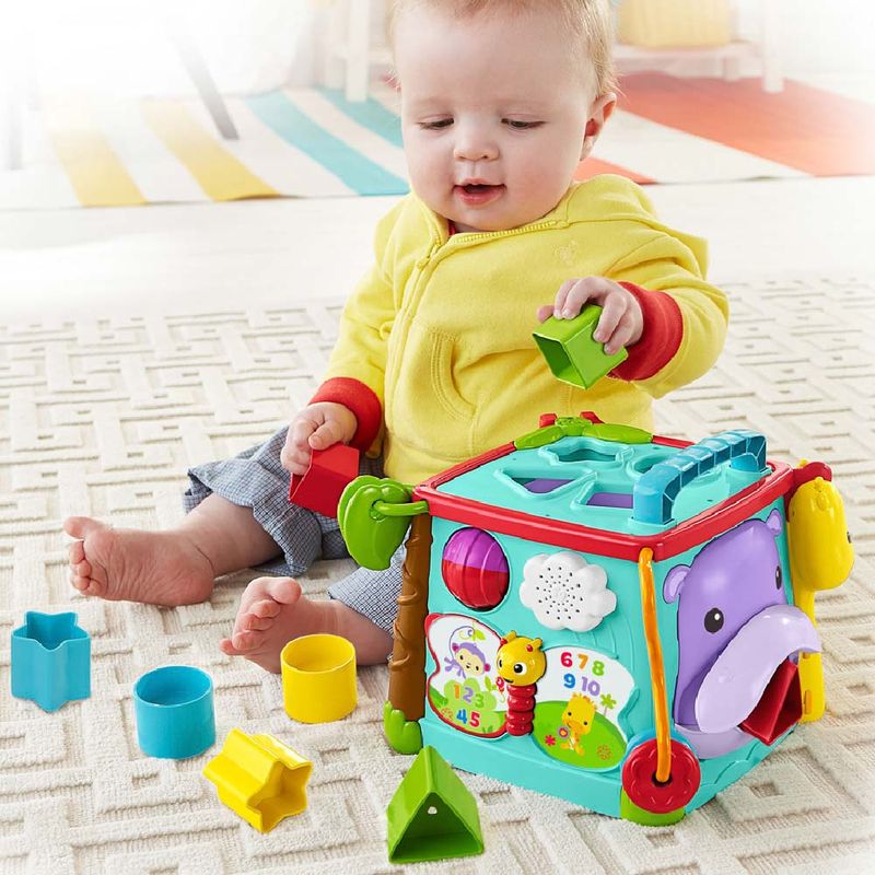 Cubo Juega y Fisher-Price