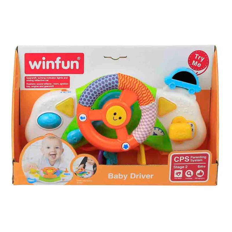 Volante de sonidos para bebés winfun 
