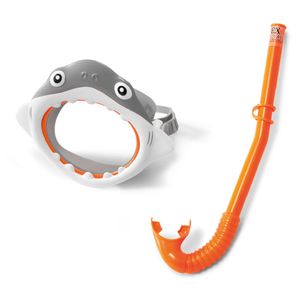 Máscara Snorkel Infantil Intex Tiburón Intex