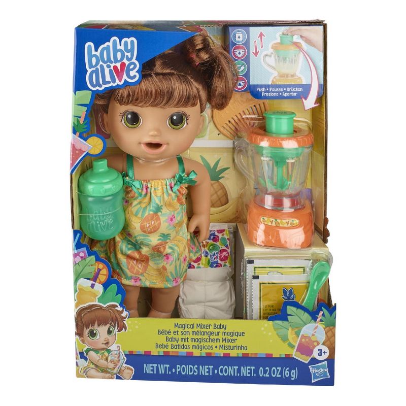 Muneca Baby Alive Bebe Batidos Magicos