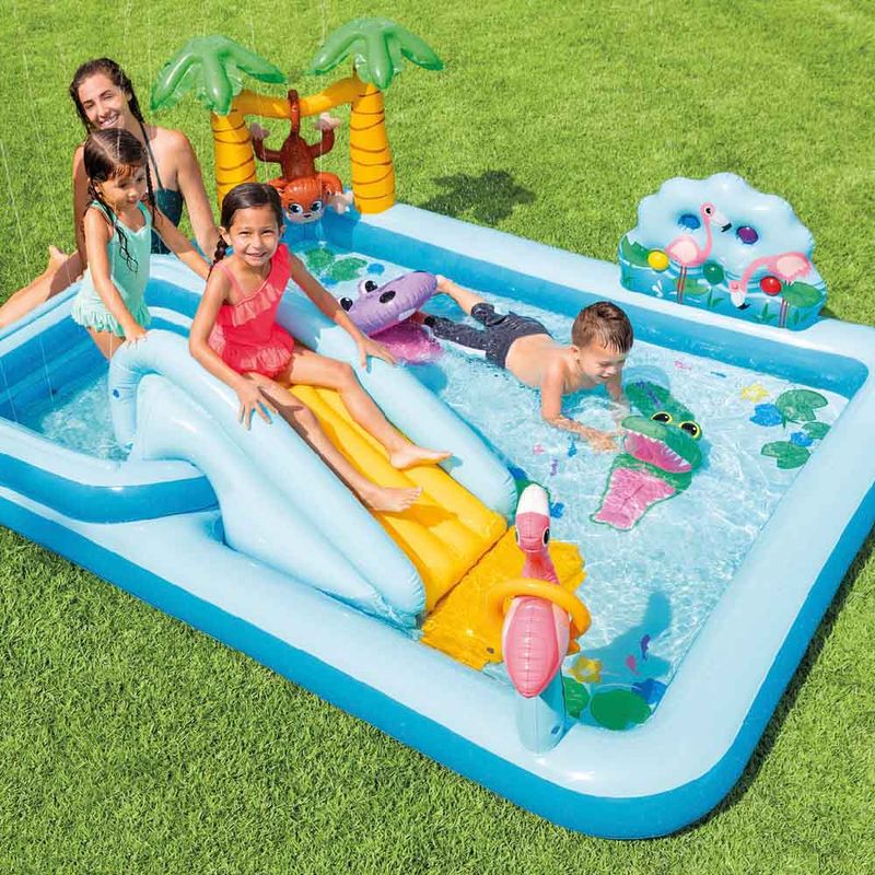 Piscina Hinchable Actividades Jungle Adventure Intex