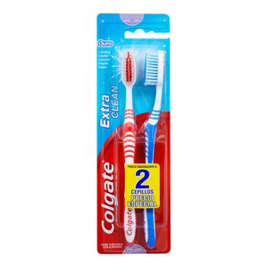 Cepillo Dental Colgate Extra Clean 2x1