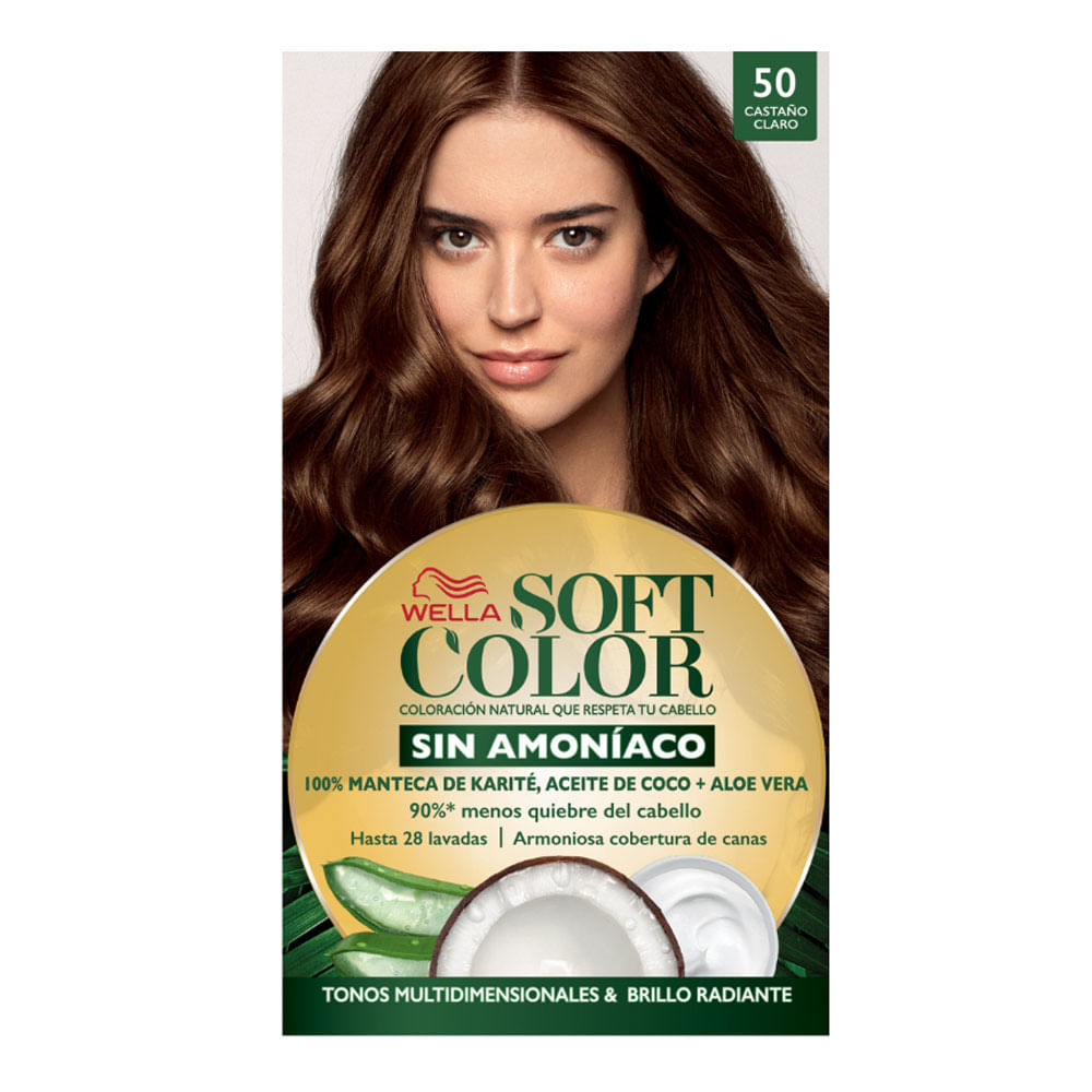 Tinte Soft Color Wella Castaño Claro