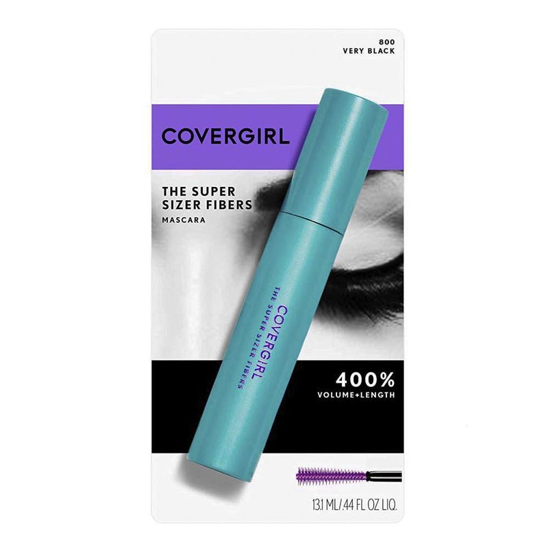 Máscara Covergirl Fibers Very Black Titán Panamá