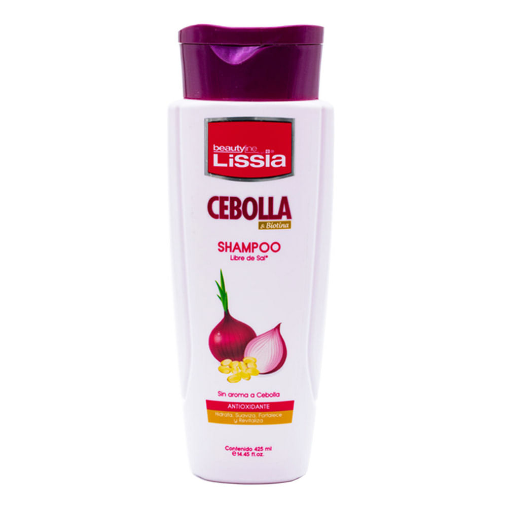 Shampoo Lissia de Cebolla Roja 425 ml