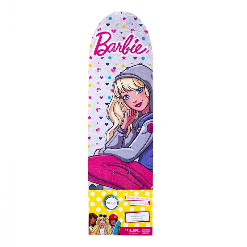 barbie con patineta
