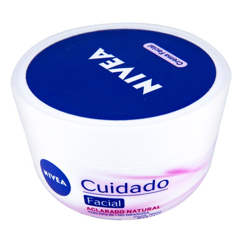 crema facial nivea de noche aclarado radiante 50ml