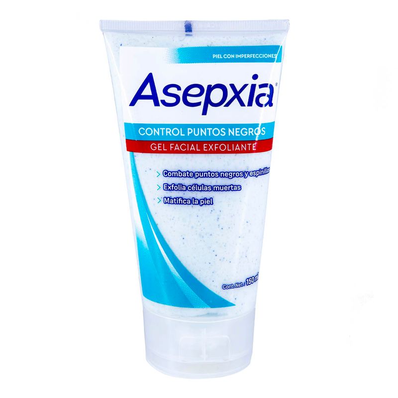 Gel Facial Exfoliante Asepxia 150 ml