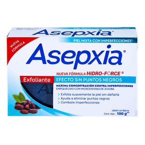 Jabón Facial Asepxia De Exfoliante 100 g