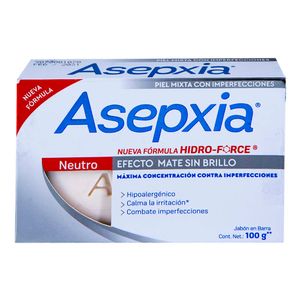 Jabón Facial Asepxia De Neutro 100 g
