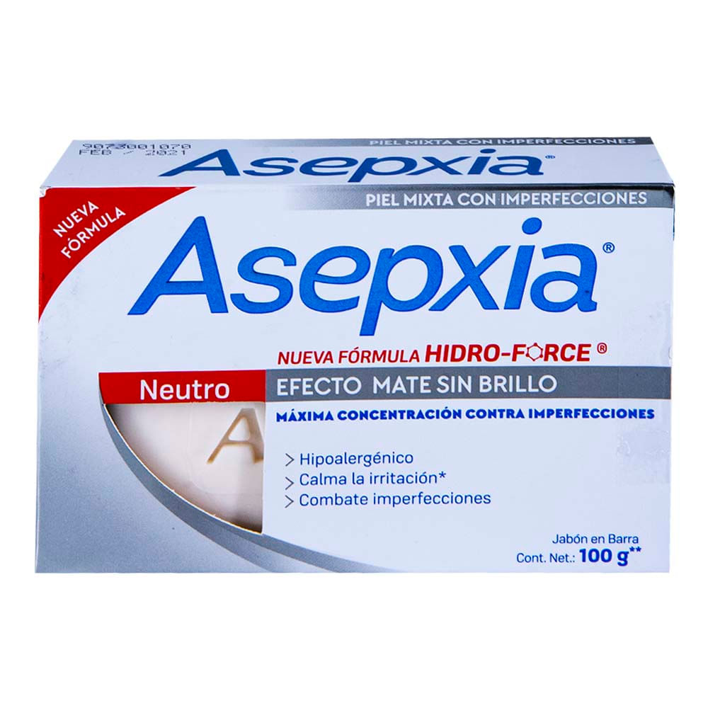 Comprar Jabón Asepxia Neutro 100G
