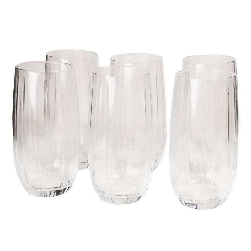 Foto De 6 Vasos De Vidrio