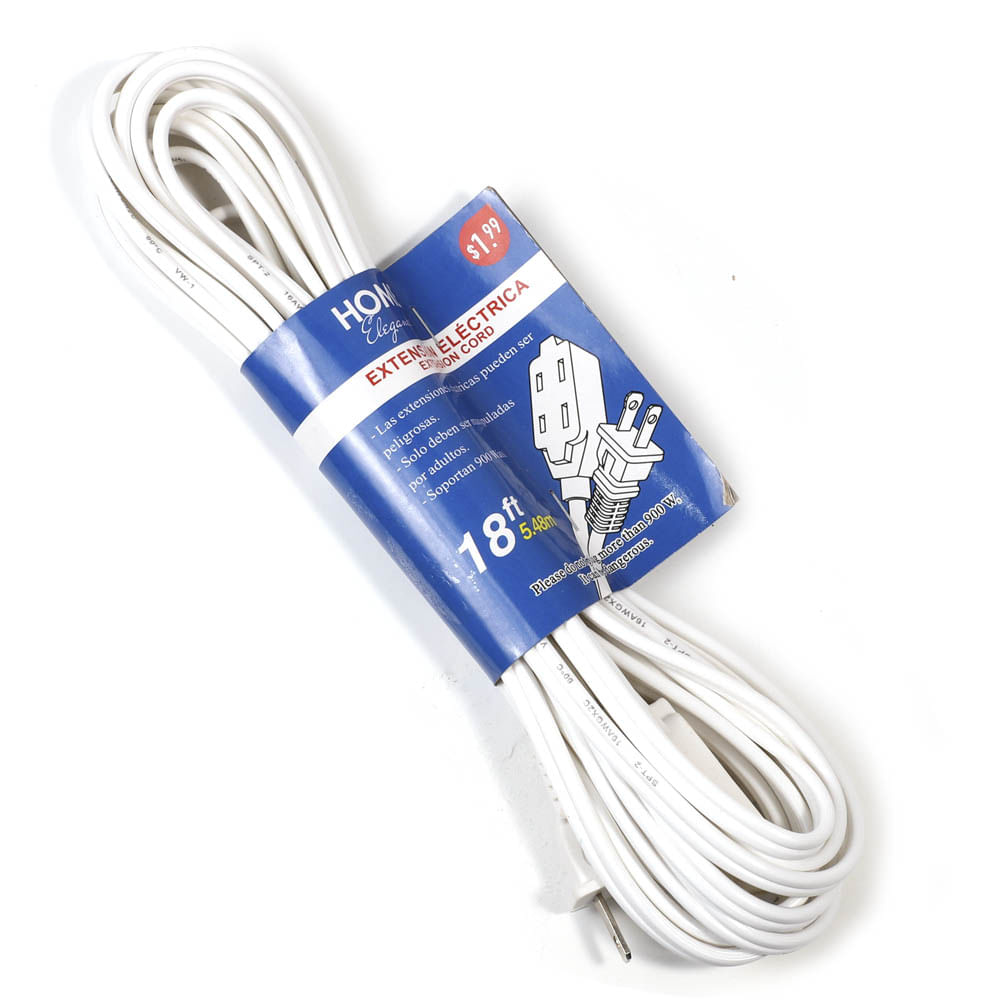 Extensión Eléctrica Home Elegance de 18 ft