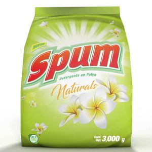 Detergente En Polvo Spum Naturals 3000 g