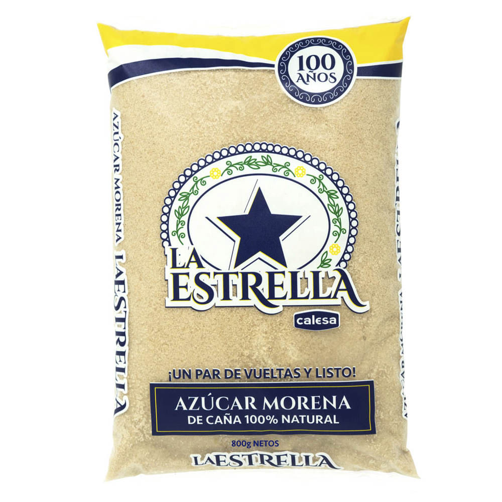 Azúcar Morena La Estrella 800 g