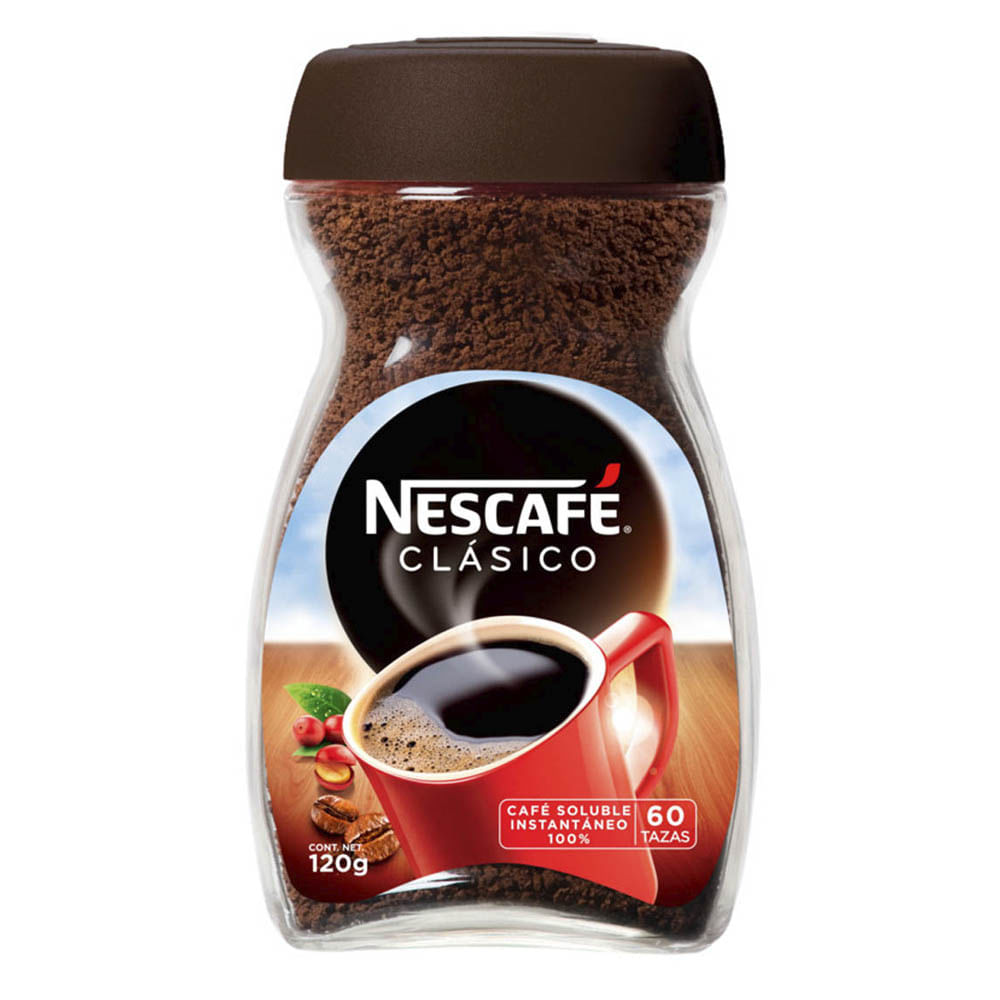 Café Instantáneo Nescafé Clásico 120 g Titán Panamá