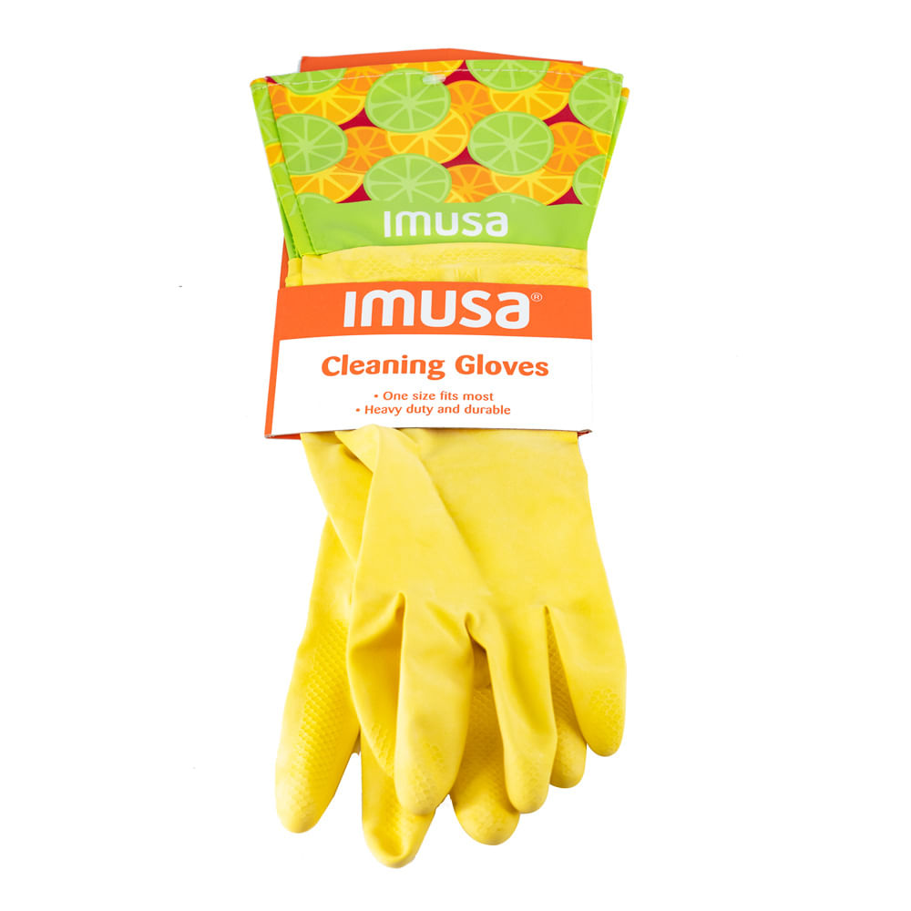 Guantes Para Limpieza Imusa Latex De 2 Piezas