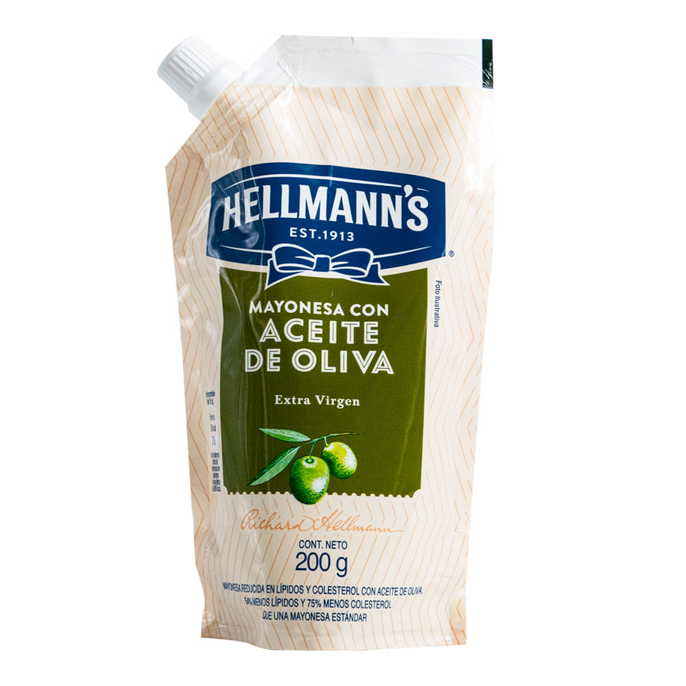 Mayonesa Hellmann´S con Aceite de Oliva 200 g