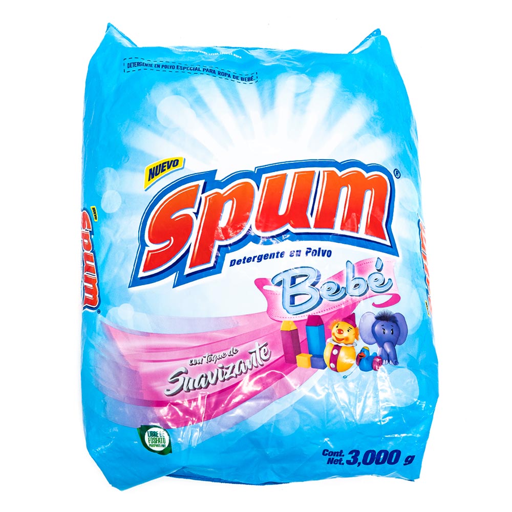 Consejo Suavemente Secretar Detergente en Polvo Spum Bebé 3000 g