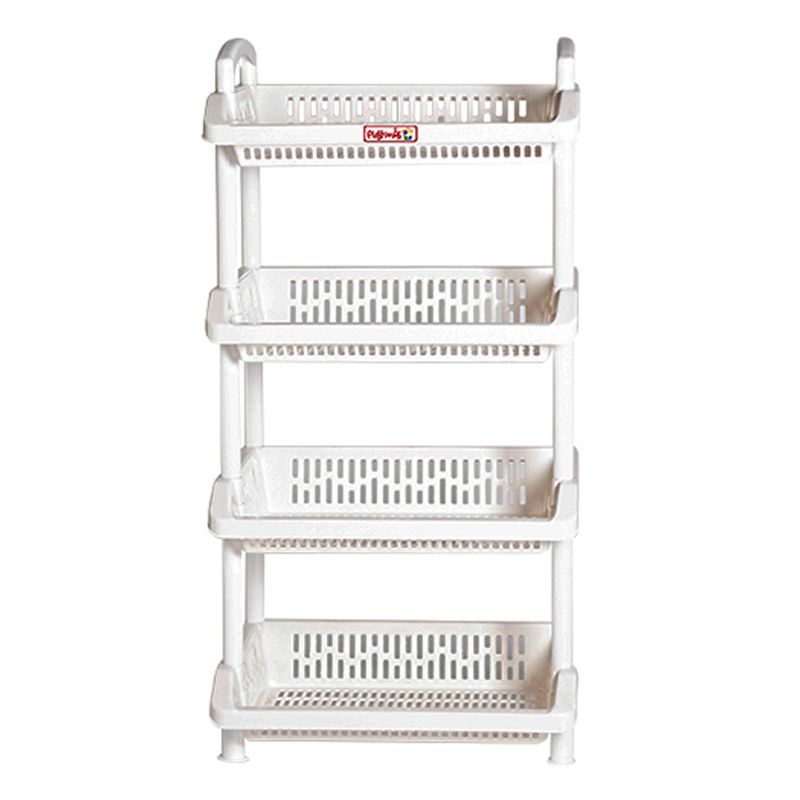 Organizador de cocina 4 en 1 blanco/gris 24x39 cm