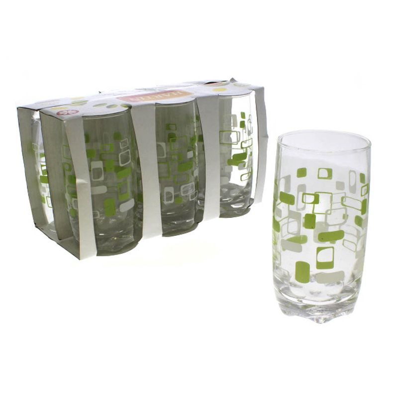 Foto De 6 Vasos De Vidrio