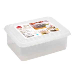 Envase Plástico Home Elegance Con Tapa 850 ml