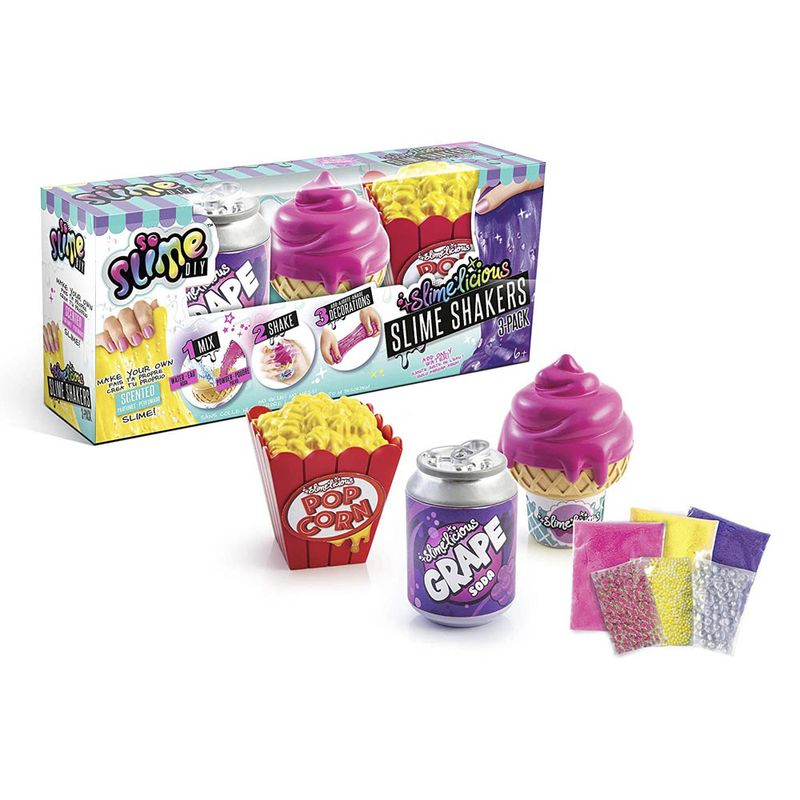 Crea tu Slime Shakers Set de 3 Piezas