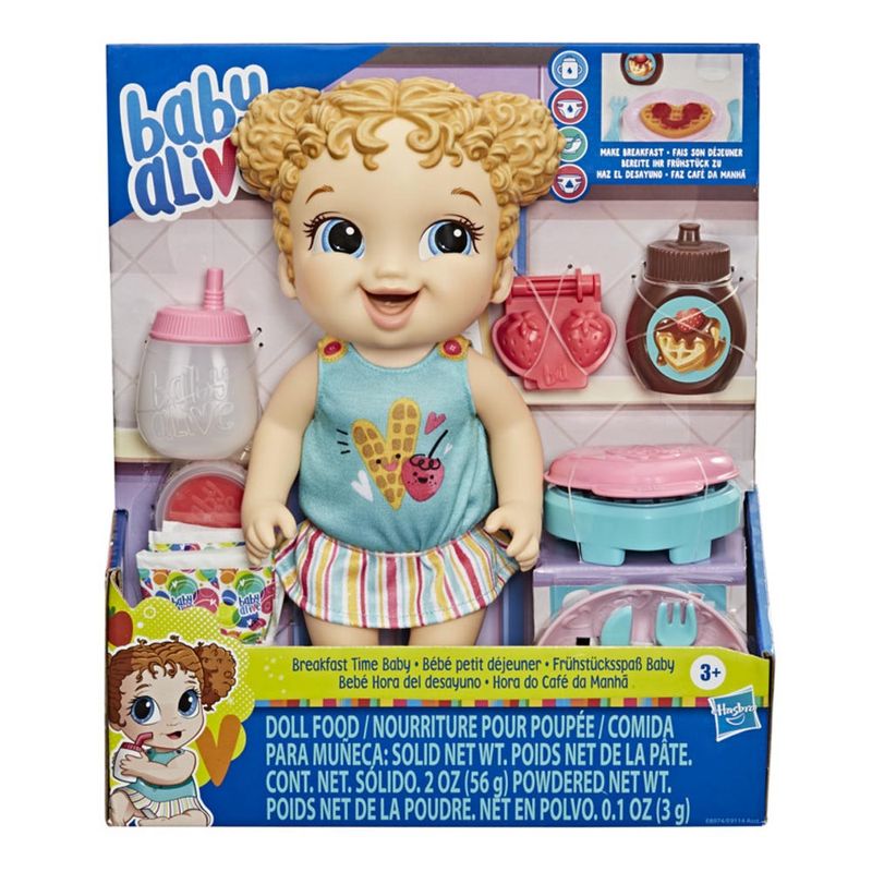 Muñeca Bebé Baby Alive Hora Del Desayuno