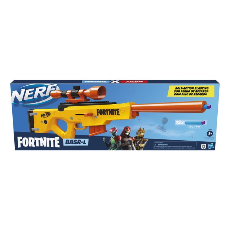 Pistola Nerf Lanza Dardos Fortnite Basr L