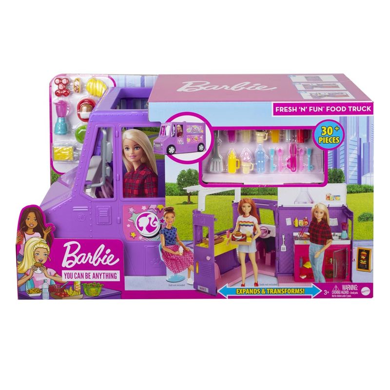 Barbie camion de comida rapida on sale