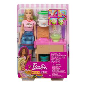 Muñeca Barbie Restaurante Cocina Fideos Con Accesorios