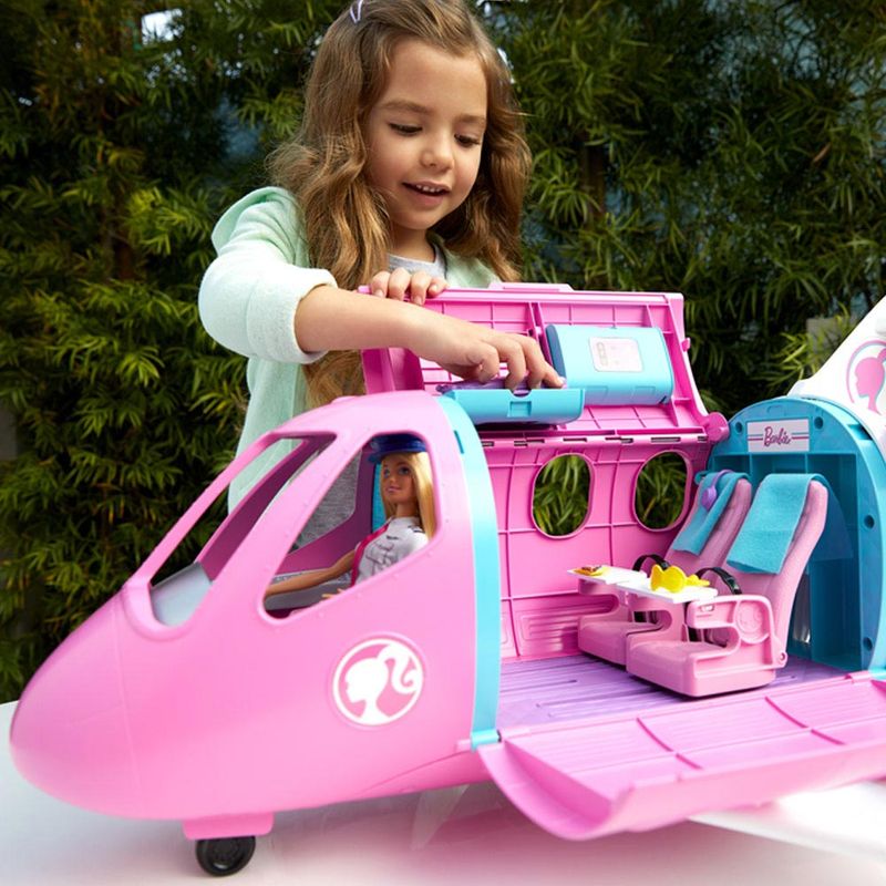 BARBIE EXPLORA Y DESCUBRE JET DE AVENTURAS CON MUÑECA