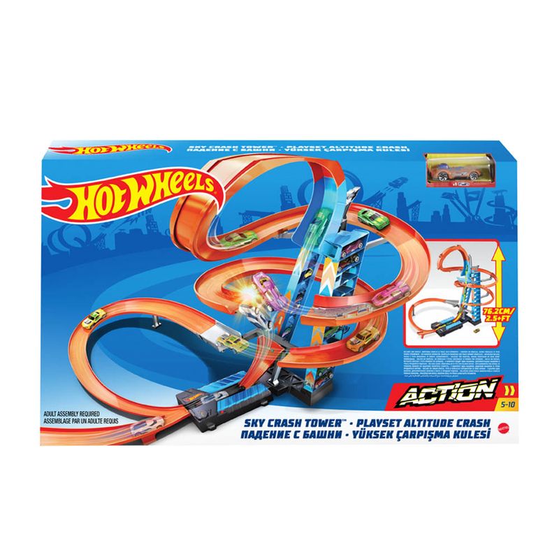 Pista de choques hot wheels precio online