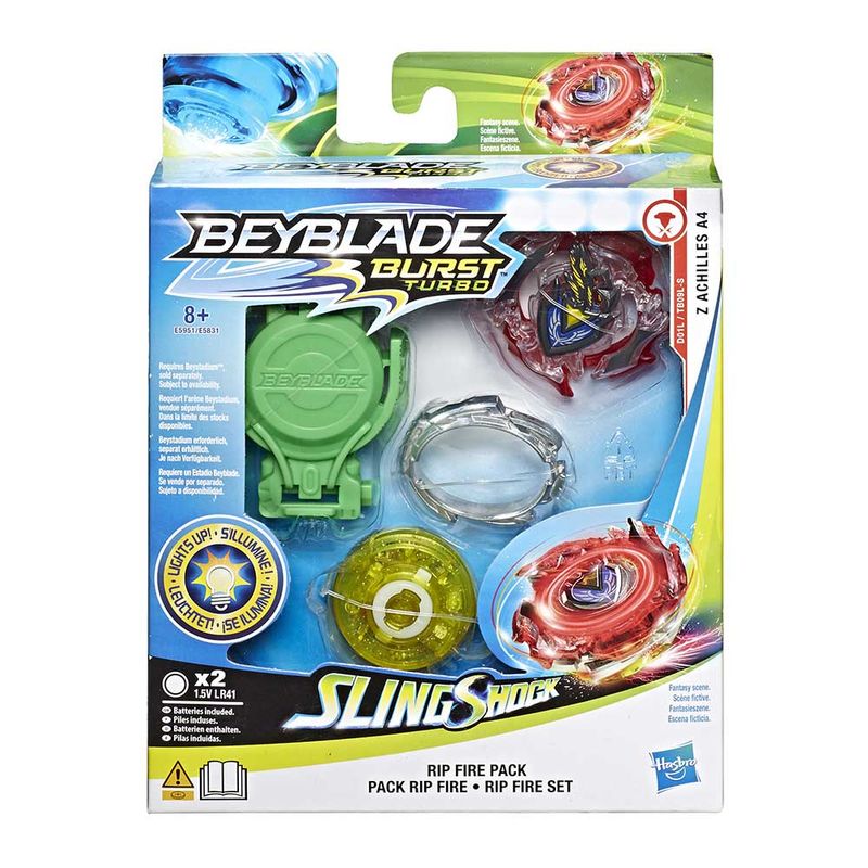 BeyBlade Burst Turbo SlingShock Rip Fire Surtido