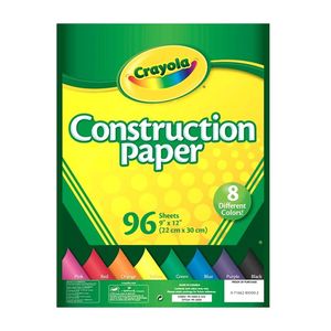 Papel de Construcción Crayola de 96 Páginas