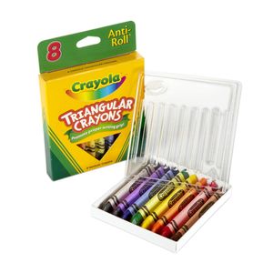 Crayones Triangulares Crayola 8 Colores