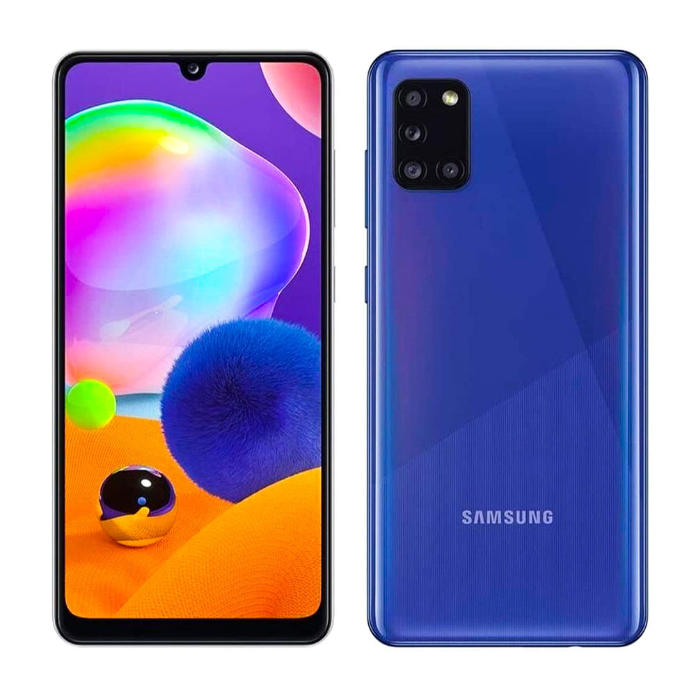 Celular Samsung Galaxy A31 Sm A315gds Azul 4gb 128gb