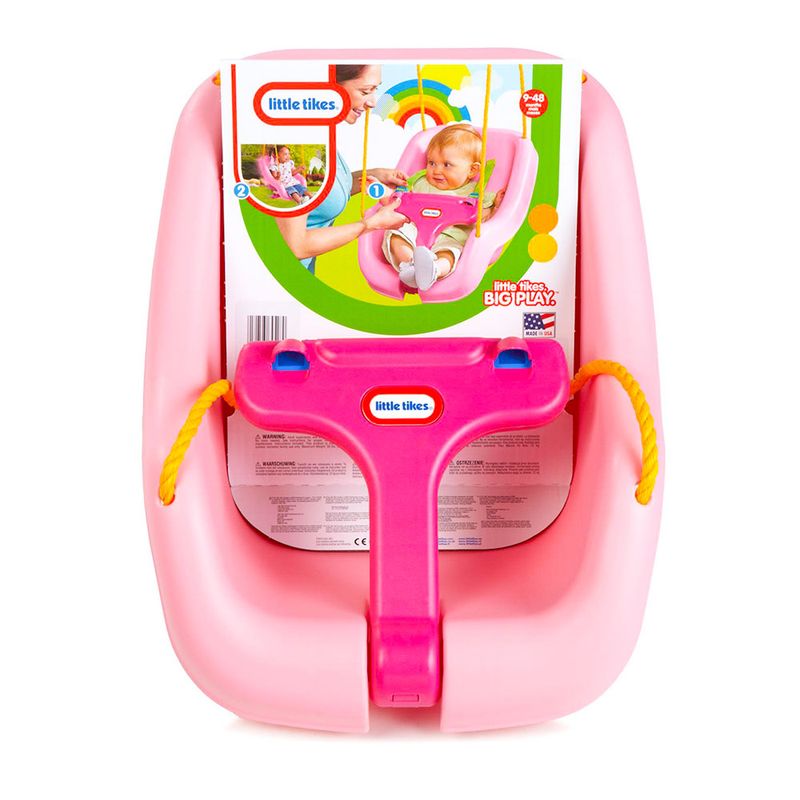 Columpio para bebes y niños Musical Rosado Osito - Promart