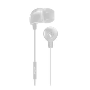 Audífonos IN-BAX Estéreo Básicos Maxell de Tapón de Silicona Blanco