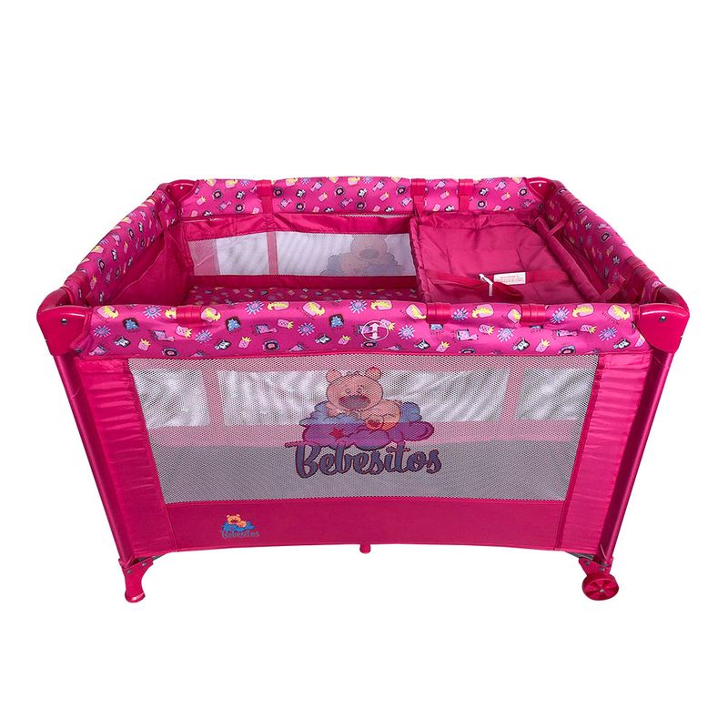 Play Bebesitos Con Mosquitero Para Bebe Nina Rosado Titan Panama