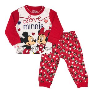 Pijama Larga Minnie Disney Para Bebe Niña